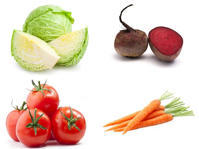 Το λάχανο, τα παντζάρια, οι ντομάτες και τα καρότα είναι προσιτά λαχανικά που αυξάνουν την ανδρική ισχύ