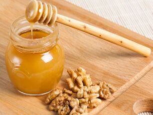 Καρύδι και μέλι για δραστικότητα